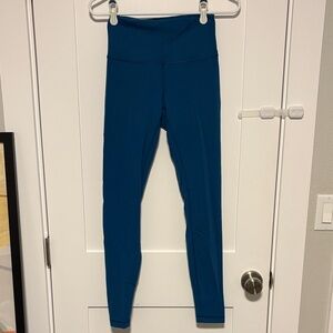Lululemon Blue High-Waisted Leggings